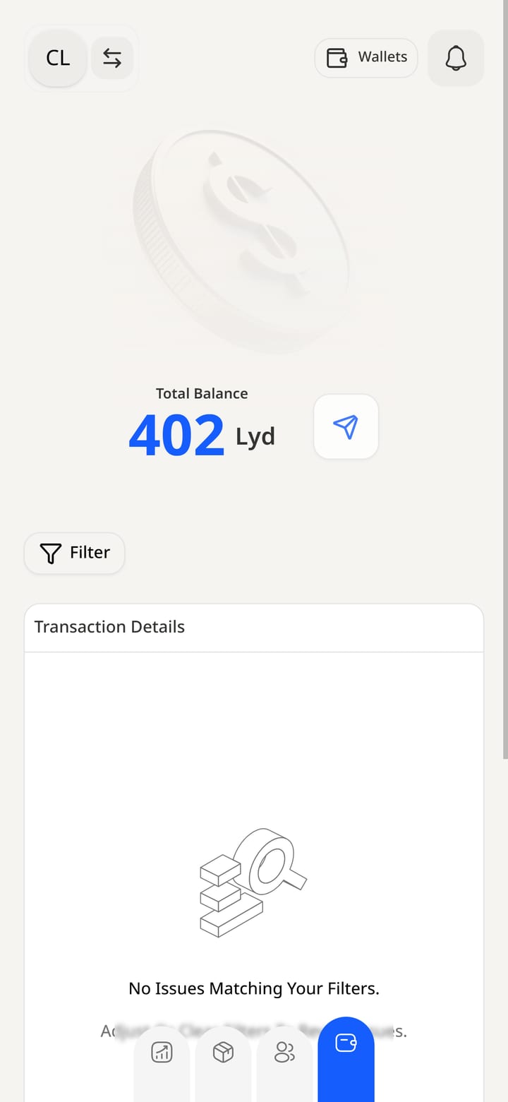 Medicloud wallet screen